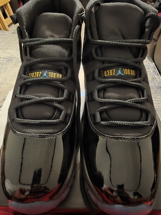 Nike Other - Air Jordan Retro11 "Gamma" Black Patent Leather Basketball Shoes